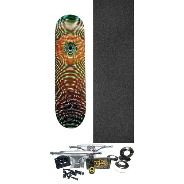 Space Pupil Skateboards Andrew Shoultz OG Eye Skateboard Deck - 8.5" x 32" - Complete Skateboard Bundle